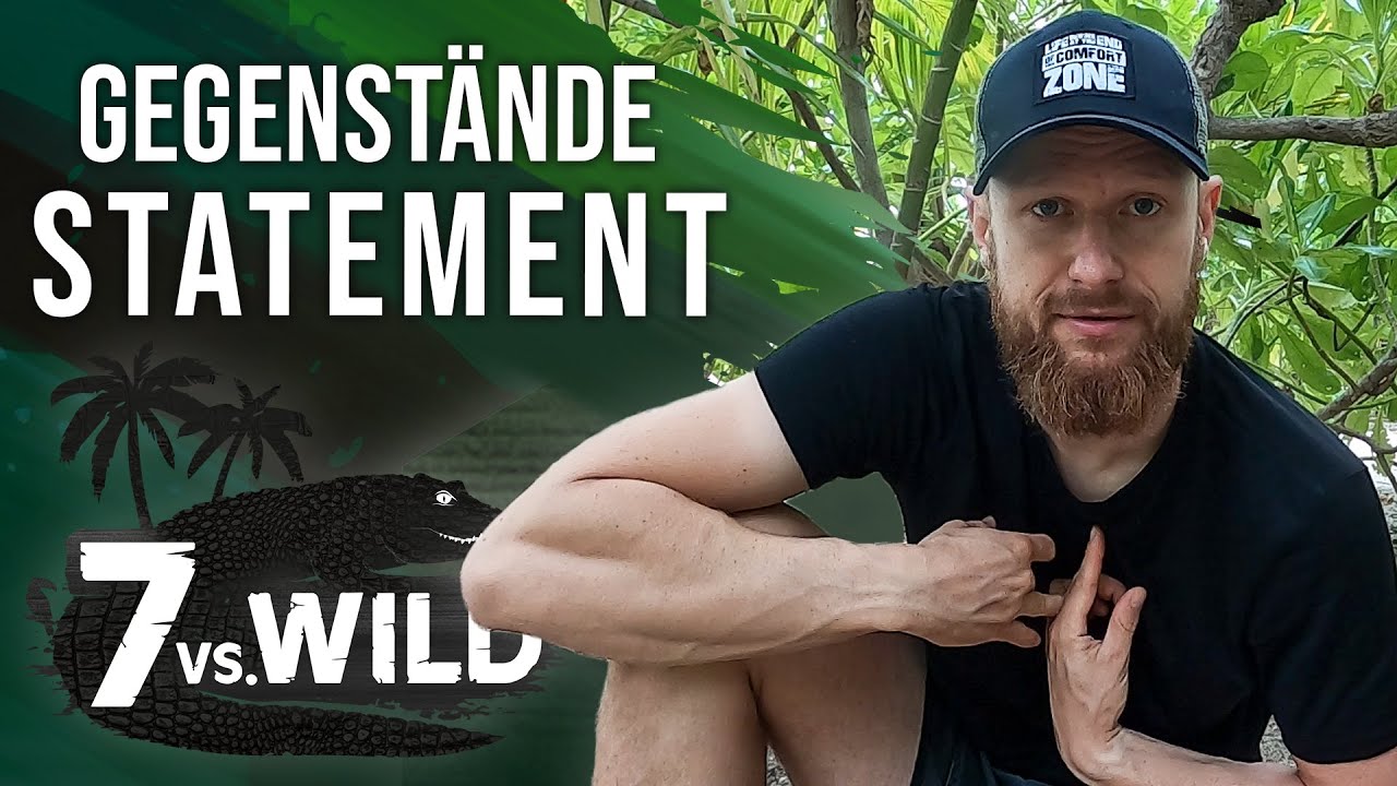 7 vs. Wild Staffel 2 Statement von Fritz zu Gegenständen & Balancing